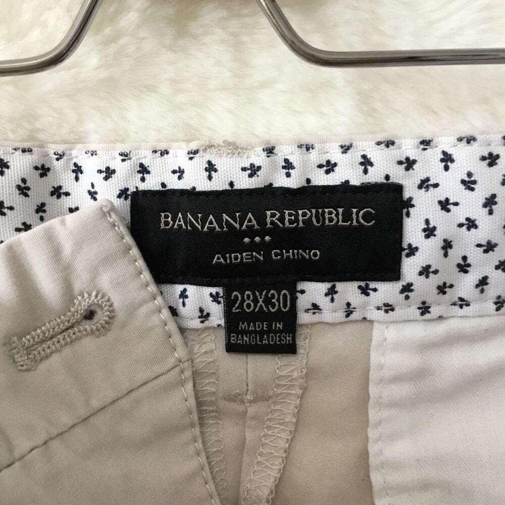 Banana Republic Light Beige Aiden Chino Pants - Picture 7 of 16